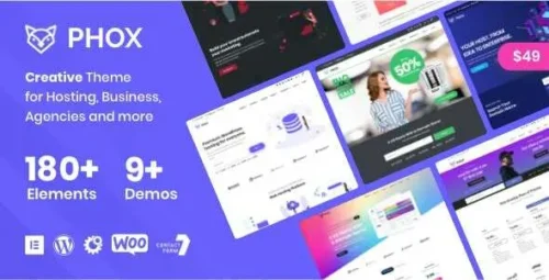 Phox Theme GPL v2.4.7 – Hosting WordPress & WHMCS Theme